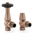 T-TRV-068-AG-AC-ALT00 - Jarrow Traditional TRV Angled Antique Copper Thermostatic Radiator Valves With Sleeves T-TRV-068-AG-AC-ALT00 - Jarrow Traditional TRV Angled Antique Copper Thermostatic Radiator Valves With Sleeves